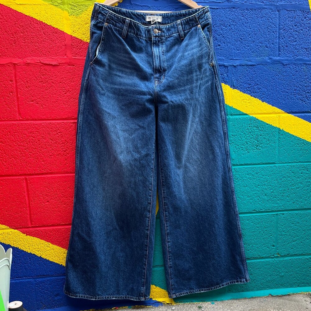 Madewell Wide Sweep Trousers Size 31 EUC
